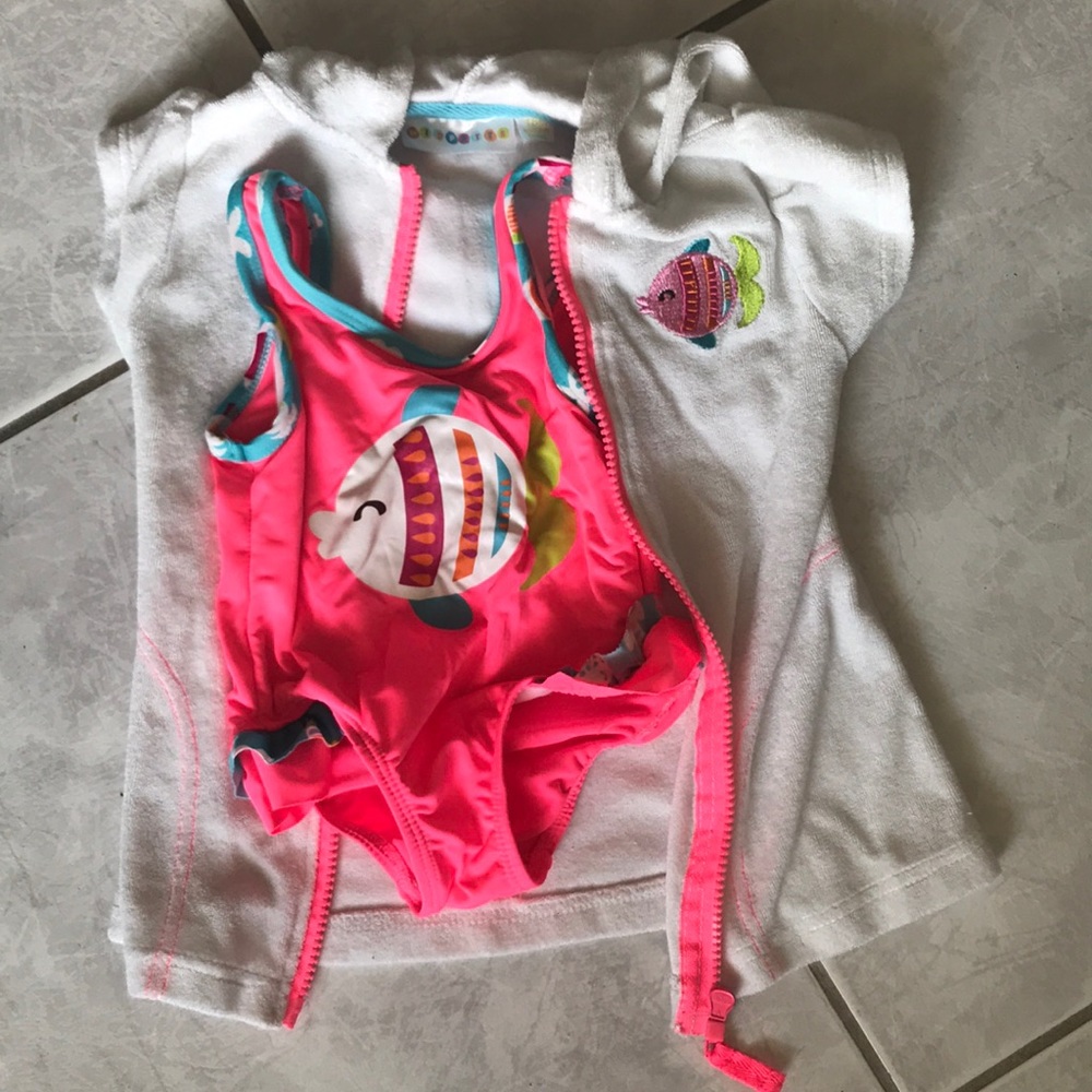 *LAST CALL* Bathing suit w/ coordinating cover-up